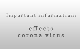 Effects corona virus 