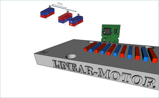 “Easy Encoder” system for linear motors 